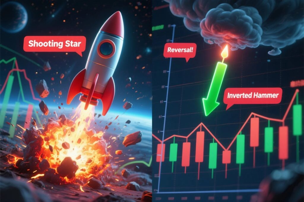 Shooting Star และ Inverted Hammer คืออะไร