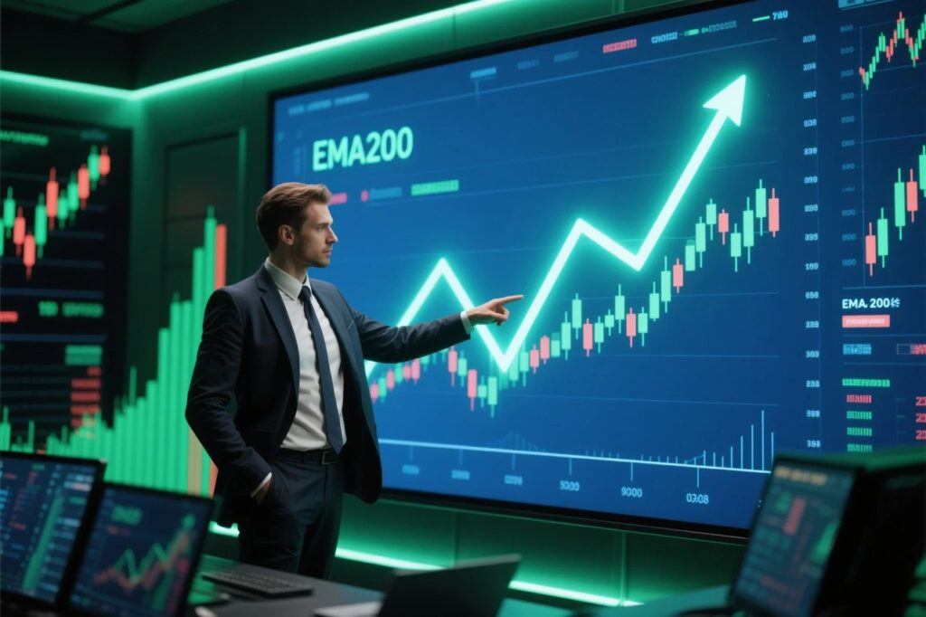 กลยุทธ์การเทรดตามเทรนด์ด้วย EMA200 เคล็ดลับสู่ความสำเร็จในตลาด Forex