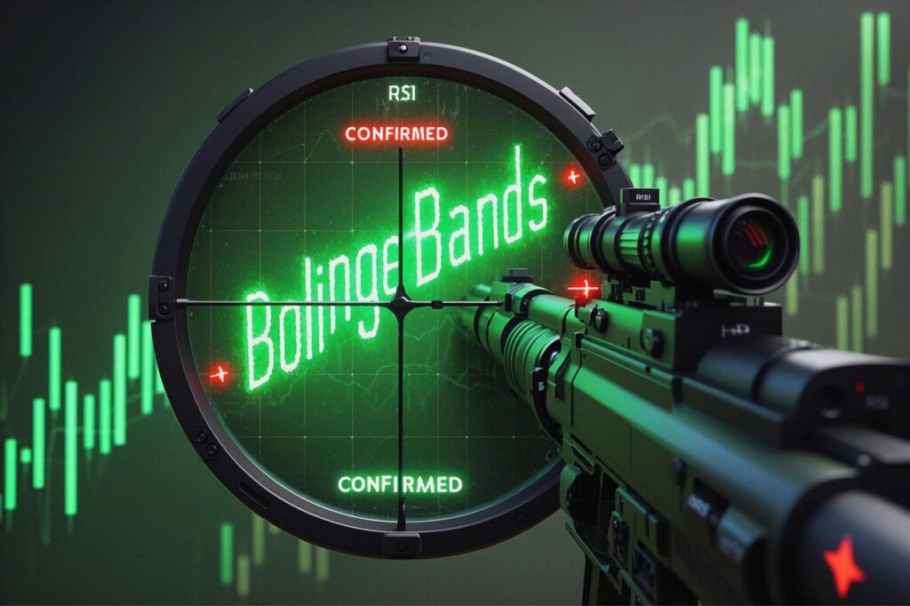 การใช้ Bollinger Band ร่วมกับ RSI ในการหาจังหวะเข้าเทรด
